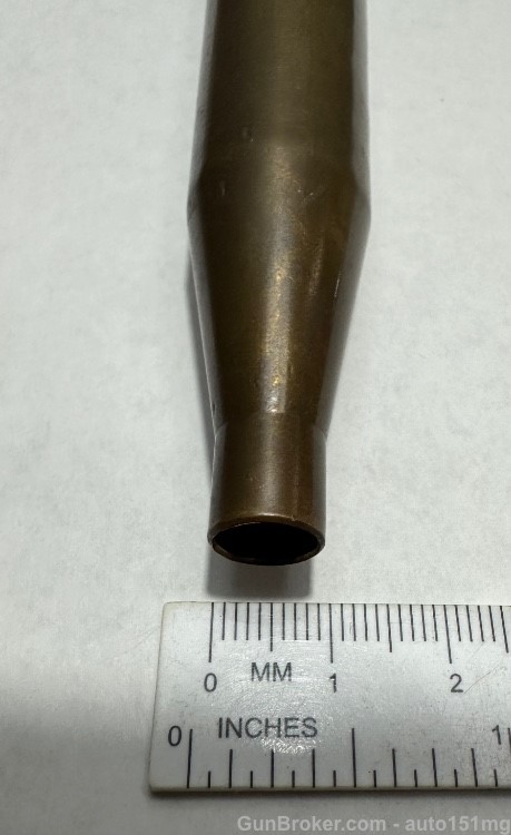 USA Cal .50/30 HV  Test Brass case Experimental ? FA 51 inert-img-6
