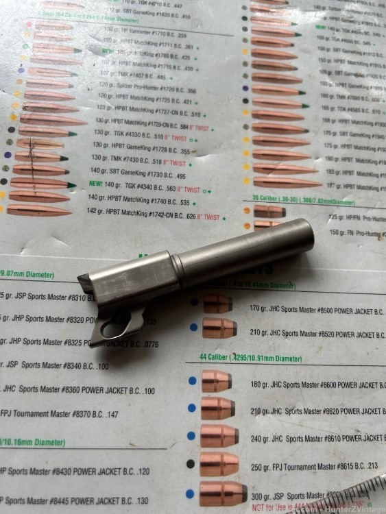 Kahr p9 pistol barrel 9x19 9mm free ship!-img-0