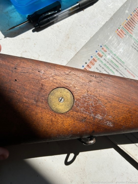 Mauser 98 stock marked w/ matching SN Swedish? German? Antique-img-2