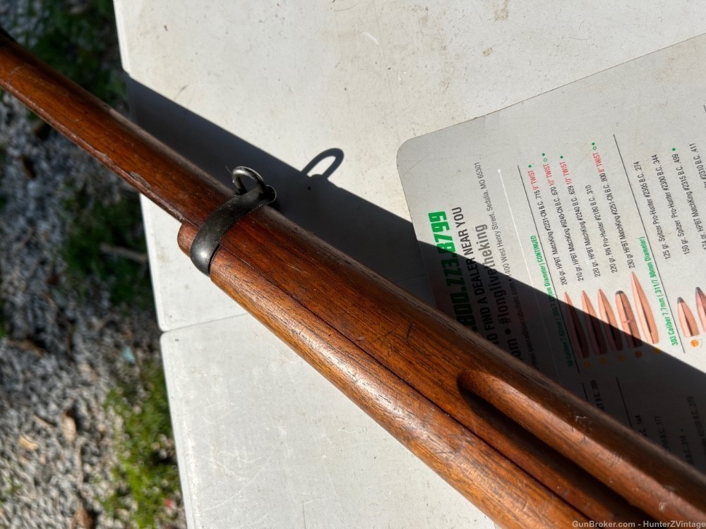 Mauser 98 stock marked w/ matching SN Swedish? German? Antique-img-16