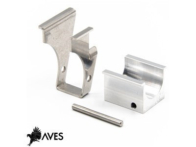 AVES FMDA DD17.2 Rail Kit Glock 17 G17 Stainless 3D REPAIR PARTS NIB