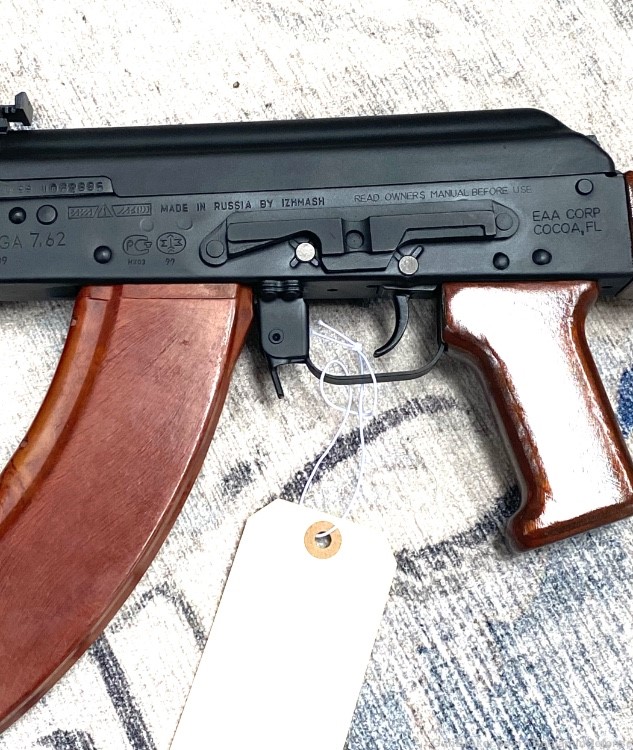 Rare Russian Red Saiga AKM AK47 Izhmash 7.62x39mm New AK EEA Import-img-0