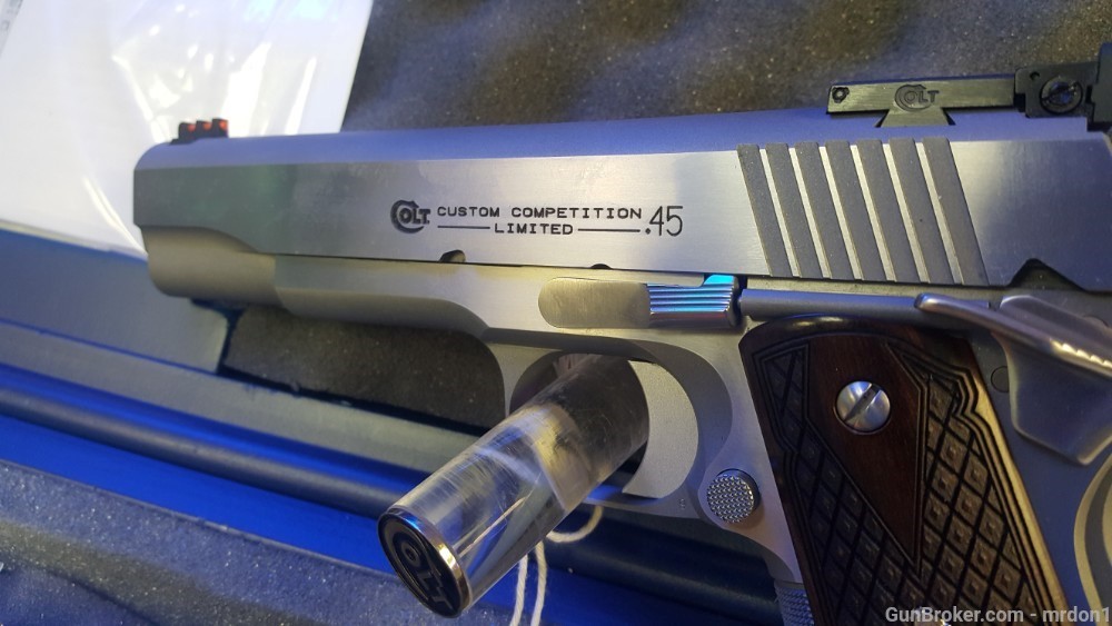 COLT 1911 .45 SS CUSTOM SHOP COMPETITION PLUS EXTRAS  FACTORY NEW -img-11