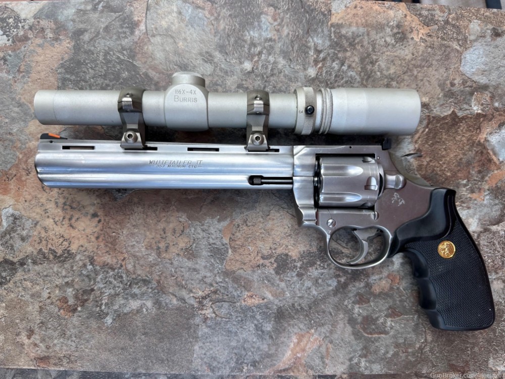 1988 Colt "WHITETAILER II" 357 Magnum w/ original scope and paperwork-img-0