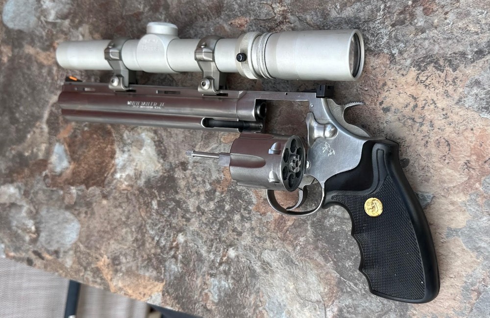 1988 Colt "WHITETAILER II" 357 Magnum w/ original scope and paperwork-img-3