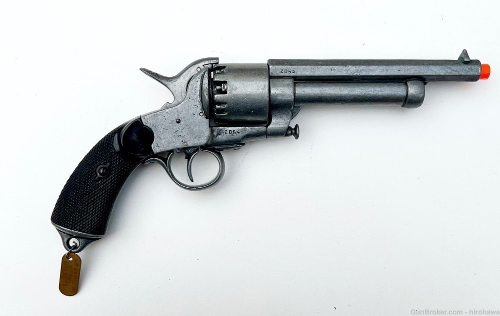 LeMat Civil War Replica Revolver with Leather Holster-img-2