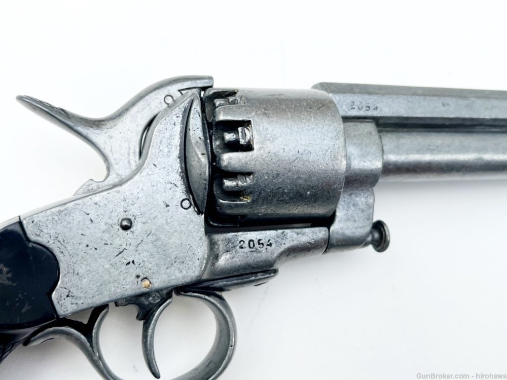 LeMat Civil War Replica Revolver with Leather Holster-img-5