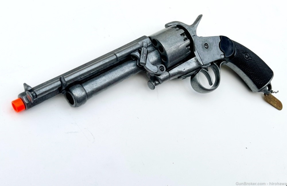 LeMat Civil War Replica Revolver with Leather Holster-img-3