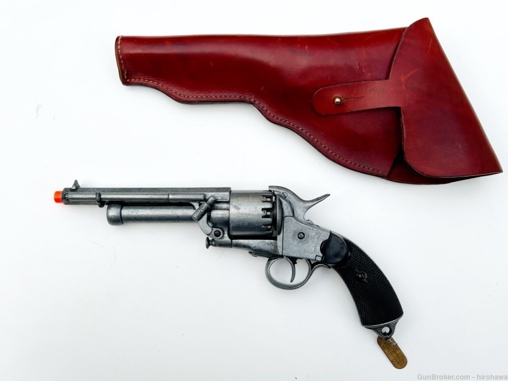 LeMat Civil War Replica Revolver with Leather Holster-img-0