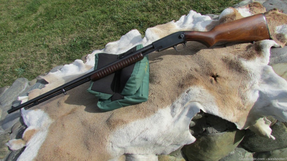 Winchester Model 61 Pre-64 22 Magnum Pump Action 1961-img-5