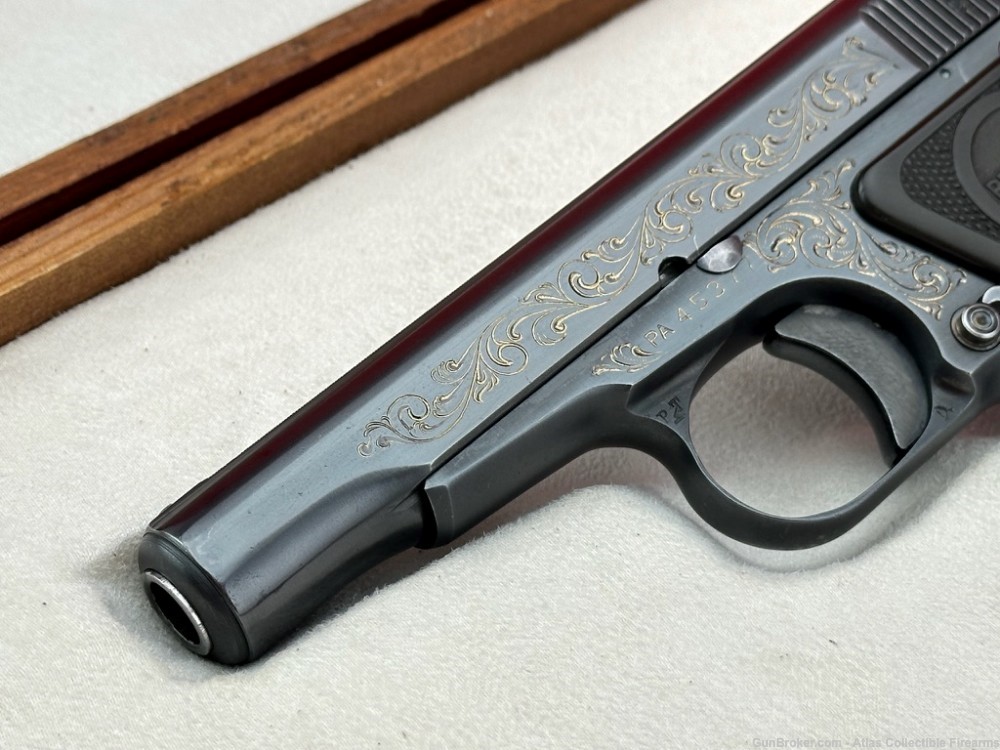 VERY RARE 1920s Remington UMC Model 51 Blue 380 ACP |FACTORY HAND ENGRAVED|-img-2