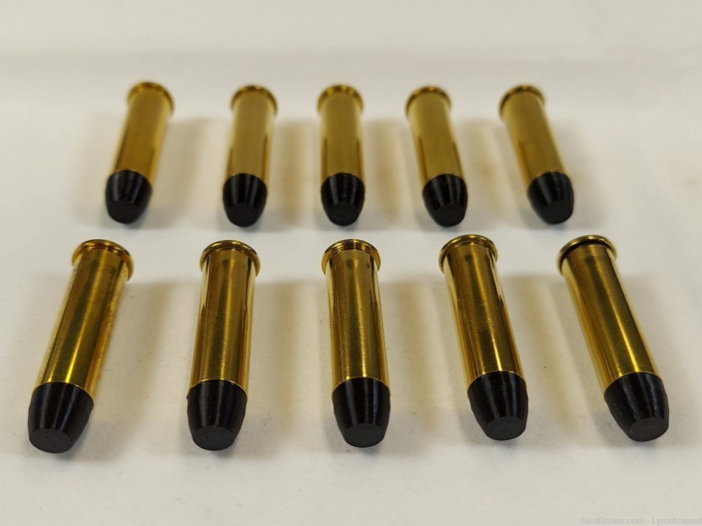 357 Magnum Brass Snap caps / Dummy Training Rounds - Set of 10 - Black-img-4