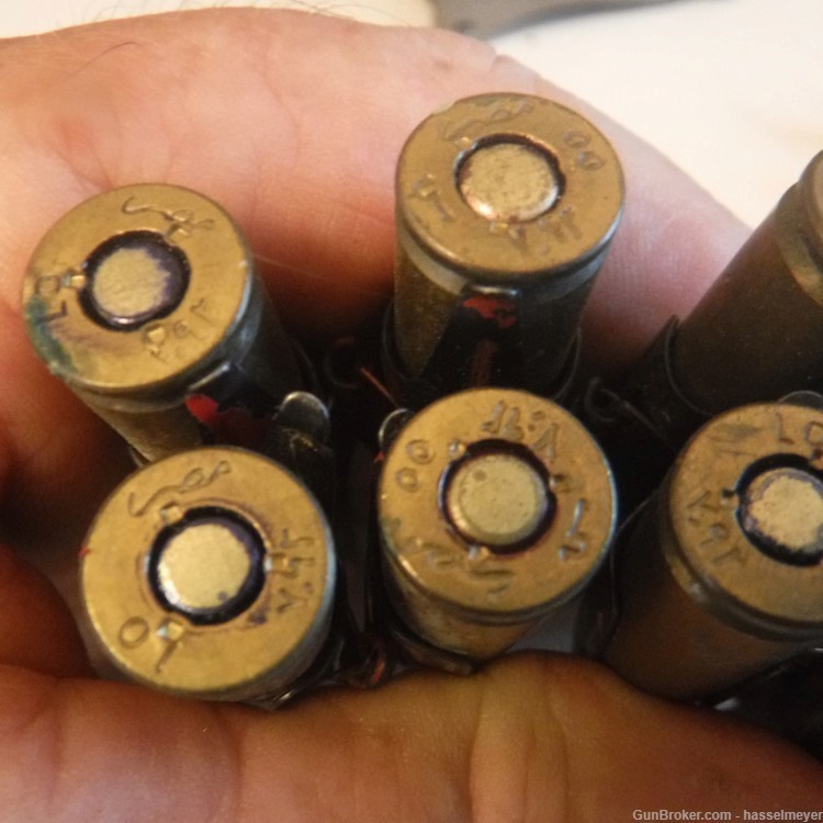 8mm Linked Dummy Rounds, and wood bullet MG Linked belts-img-1