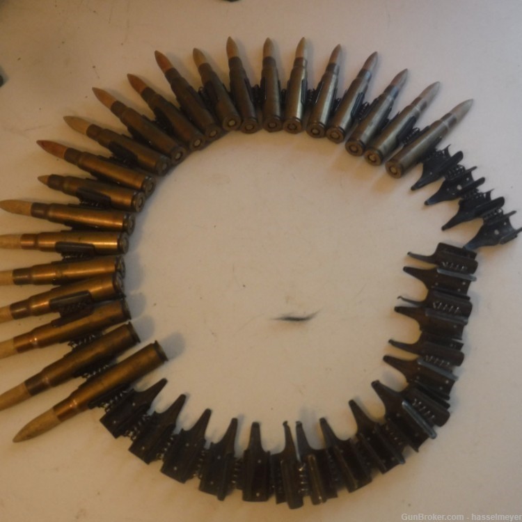 8mm Linked Dummy Rounds, and wood bullet MG Linked belts-img-5