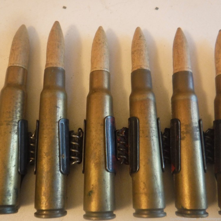 8mm Linked Dummy Rounds, and wood bullet MG Linked belts-img-6