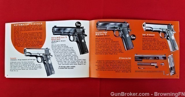 Orig Colt Handguns & Long Guns Catalog 1970-img-3