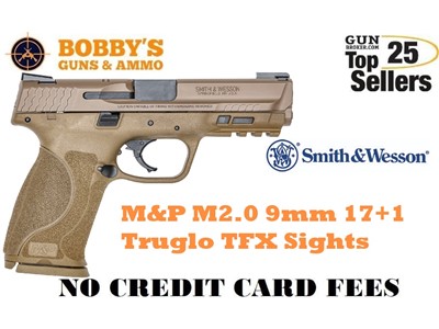 Smith and Wesson M&p9 M2.0 9mm FDE 17+1 4.25 Ns