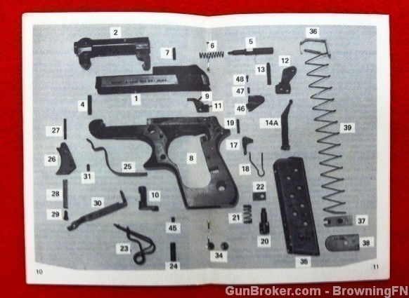 Orig Beretta Series 950 Owners Instruction Manual-img-1
