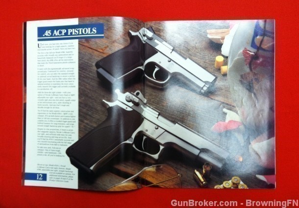 Orig S&W Handguns Catalog 1990 ALL Models!-img-2