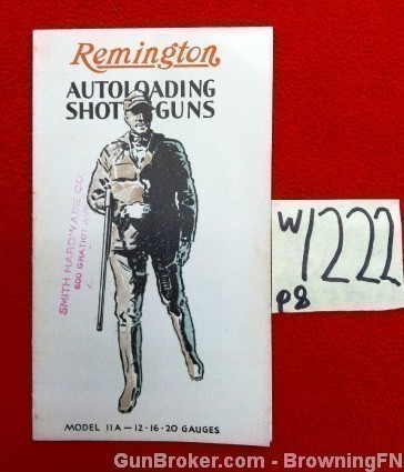 Orig Remington Model A11 Flyer-img-0