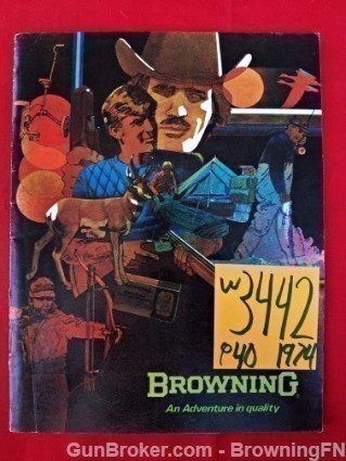 Orig Browning Catalog A-5 Superposed .22 Auto1974-img-0