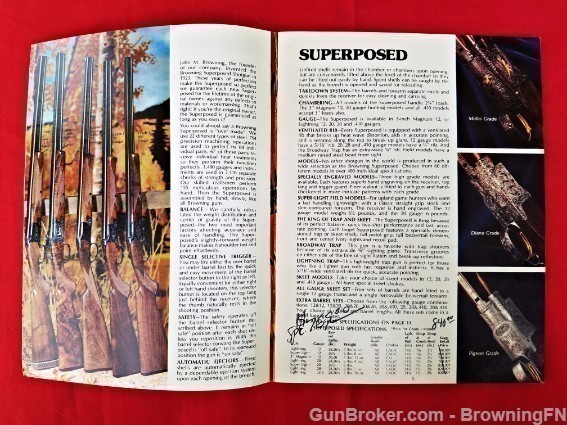 Orig Browning Catalog A-5 Superposed .22 Auto1974-img-1