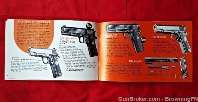 Orig Colt Handgun & Long Gun Catalog 1970-img-3