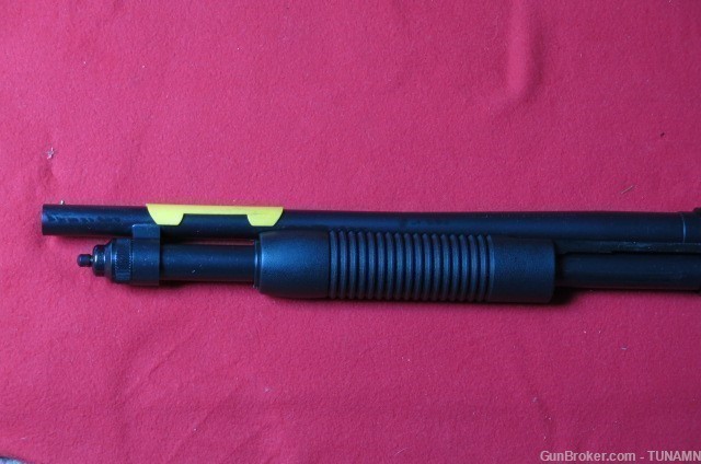 Mossberg 590 12 Ga Pump 18 1/2"Barrel Matte Black With Synthetic Stock New-img-3
