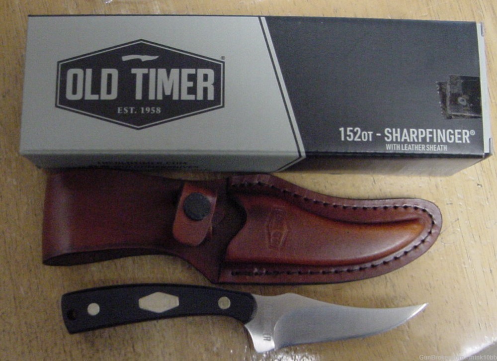 Schrade  Old Timer Sharp Finger Knife SC1520T-img-0