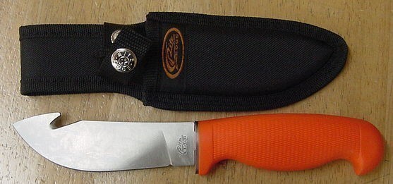 Hunters Gut Hook Knife Orange Handle SZ210976-img-0
