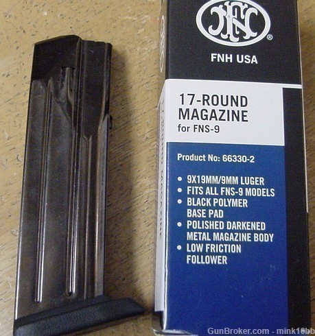 FNS 9mm Auto 17rd Magazine -img-0