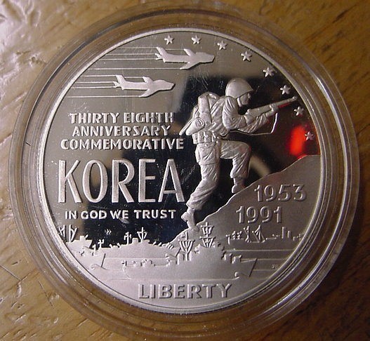 Korea Commerative  Silver Dollar-img-0