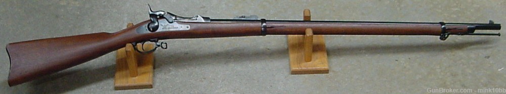 1873 Uberti 45-70 Trap Door Rifle-img-0