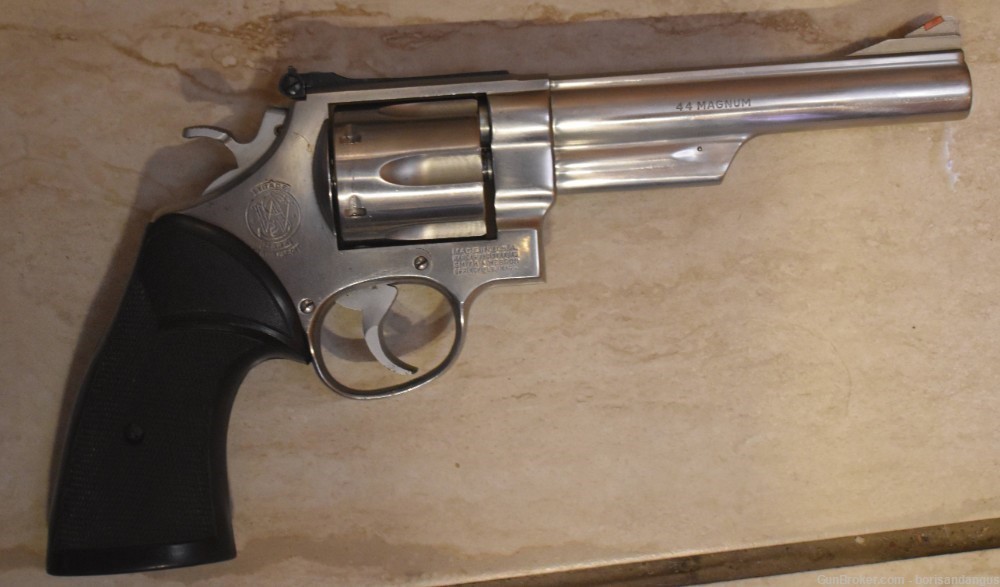 S&W Wesson 629-1 .44 mag 6" SS 1983-img-0