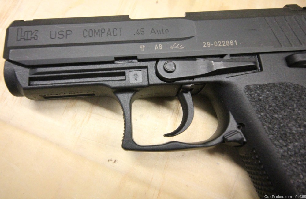  H&K USP 45 ACP 3.78" Compact USP45 Heckler & Koch HK -img-6