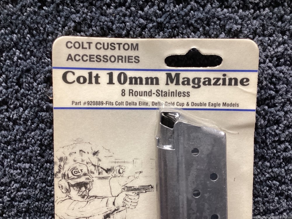 INCREDIBLE NEW OLD STOCK COLT DELTA ELITE 10MM MAGAZINE NEW IN PACKAGING-img-1