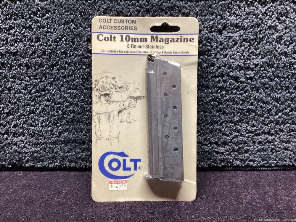 INCREDIBLE NEW OLD STOCK COLT DELTA ELITE 10MM MAGAZINE NEW IN PACKAGING-img-0