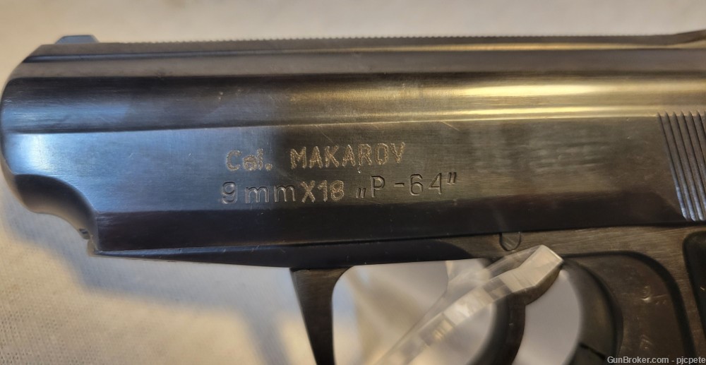 Polish Radom P-64 9x18 Makarov semi-auto pistol #'s matching-img-1