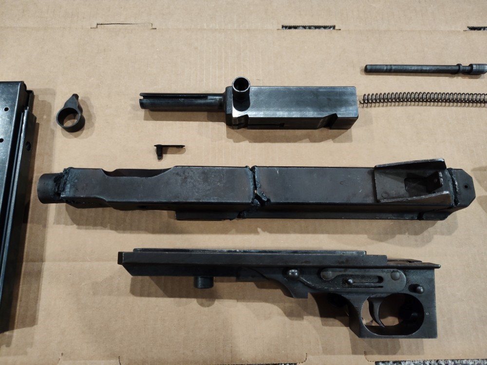 THOMPSON M1A1 SMG Parts Kit w. ALL Receiver pieces-img-2