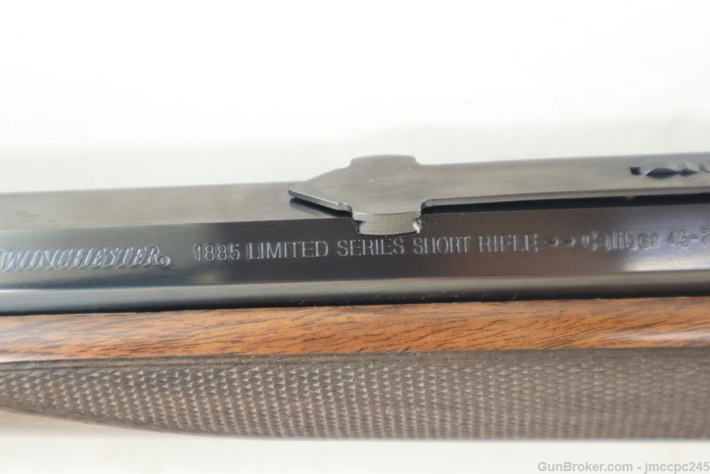 Rare Like New Winchester 1885 Limited Series Short Hunter 45-70 Rifle W/Box-img-15