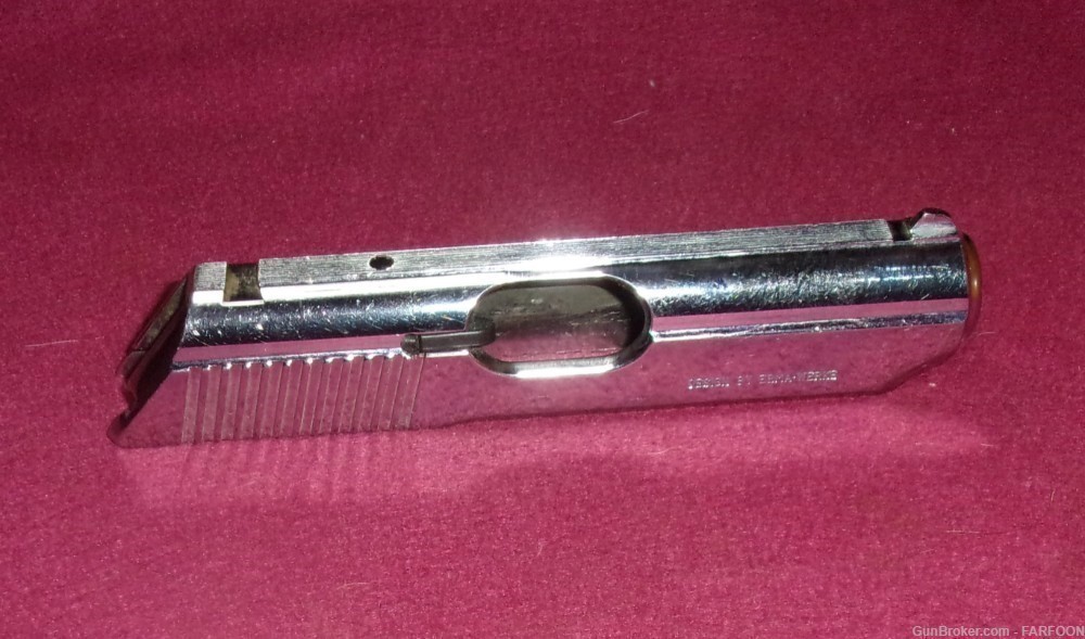 AMERICAN ARMS CX-.22 CHROME SLIDE, EXTRACTOR, FIRING PIN, & SAFETY ASSEMBLY-img-0
