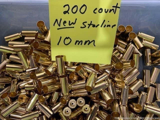 200 Count New Starline 10mm brass-img-0