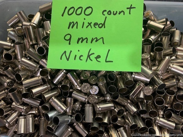 1000 Count mixed 9mm Nickel-img-0