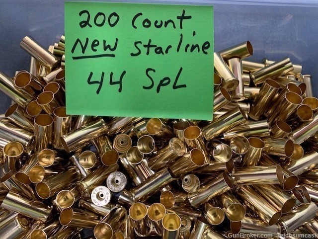 200 Count New Starline 44 SPL brass-img-0