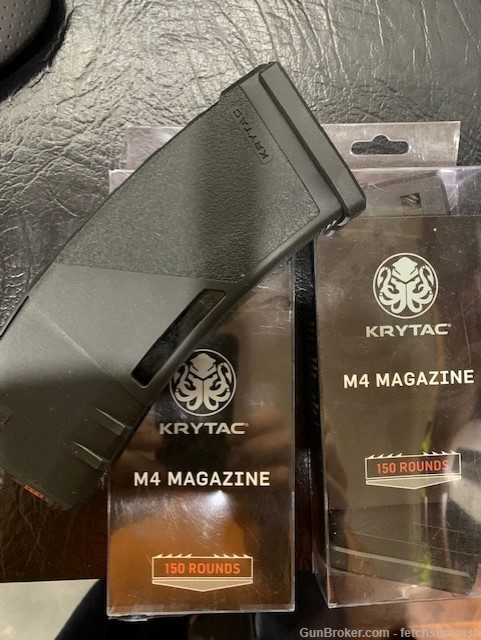 2 Mags, Krytac 150rd M4 Mid-Cap Mags, airsoft-img-0