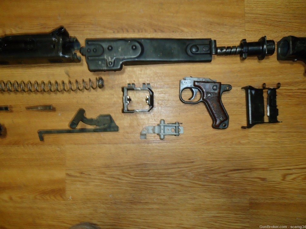 German mg42 mg34 mg15 parts kit with extra long shroud excellent -img-13