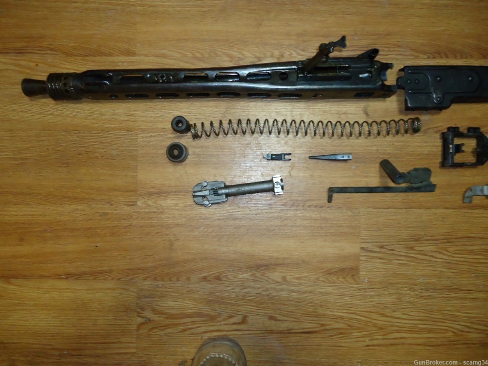 German mg42 mg34 mg15 parts kit with extra long shroud excellent -img-14