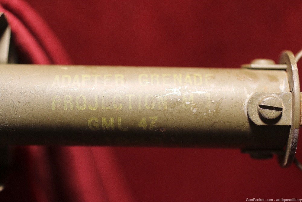 US WW2 Grenade Launcher Spigot - 4 prong! - NOS-img-2