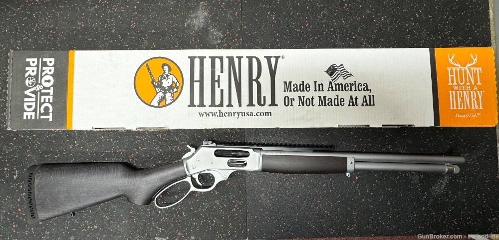 Henry All Weather Side Gate 45-70 18.43'' NIB Lever Action Rifle H010GAWP -img-0