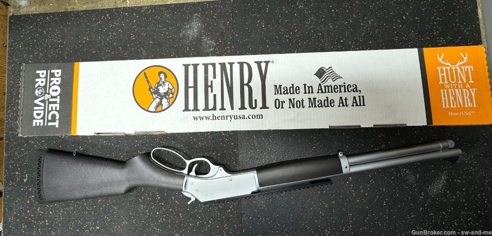 Henry All Weather Side Gate 45-70 18.43'' NIB Lever Action Rifle H010GAWP -img-2